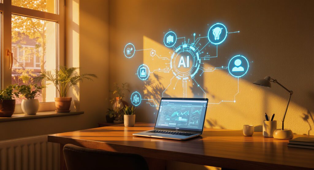 small business using ai tools for automation.