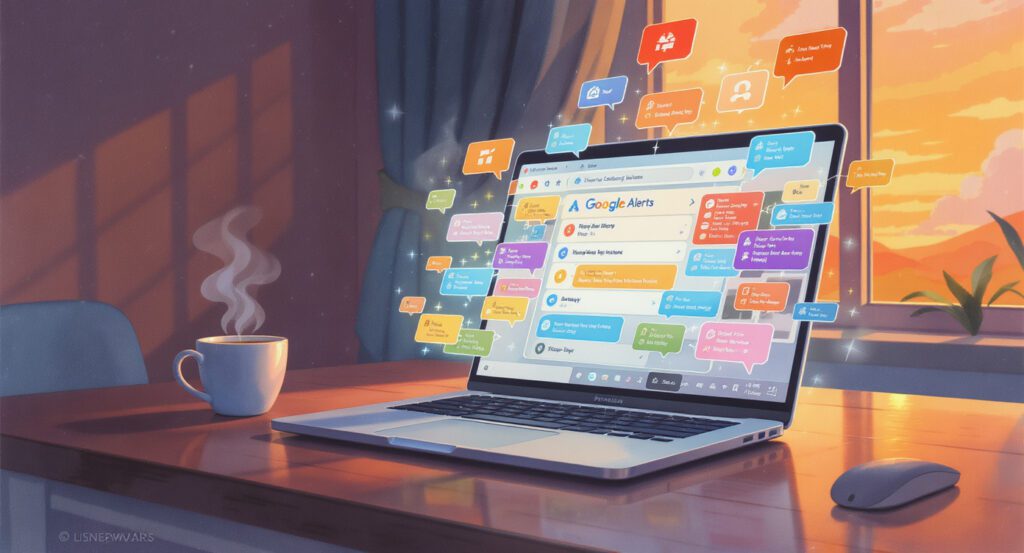 google alerts & summarizer